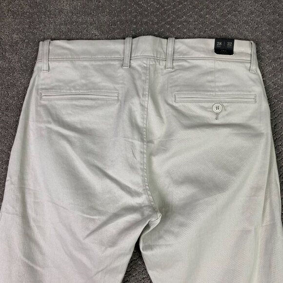 NWT J.CREW 484 Slim Stretch Pants Chino Men's 28 x 32 Measures 30 x 32 Beige - Picture 4 of 14